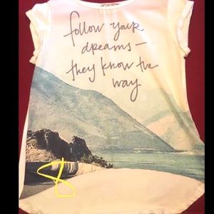 Joyfolie high low t-shirt